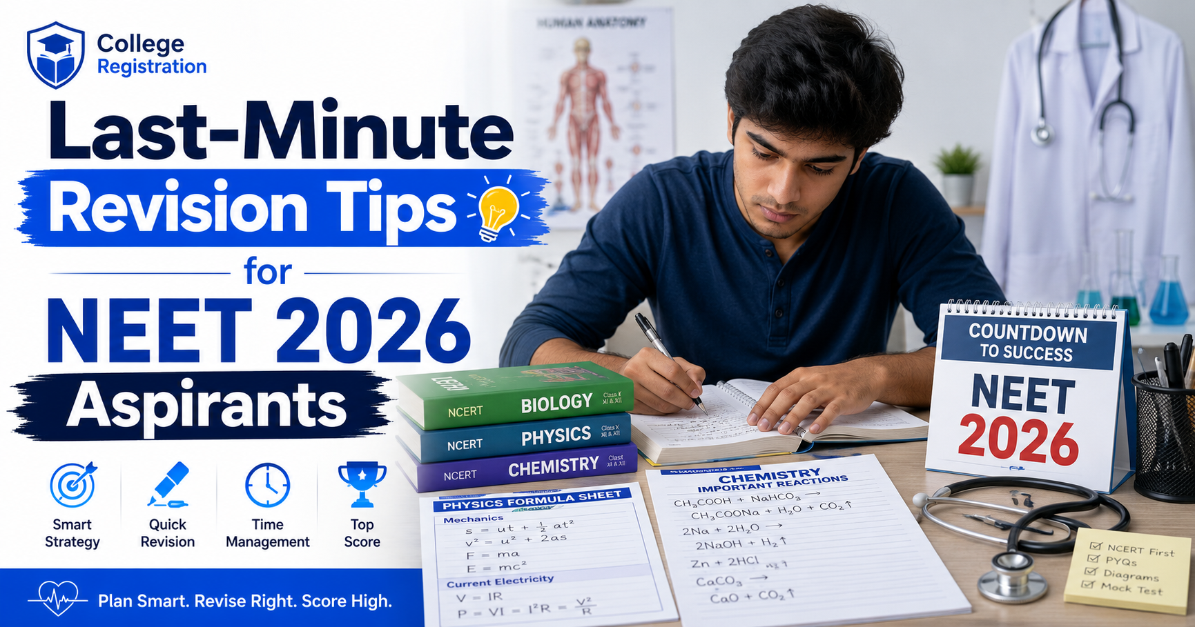 Last-Minute Revision Tips for NEET 2026 Aspirants
