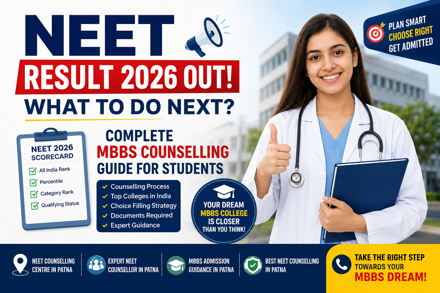 NEET Result 2026 Out: What to Do Next? Complete MBBS Counselling Guide for Students